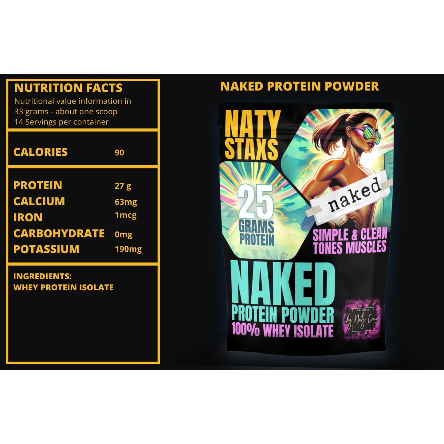 Naked Protein Powder - 12oz